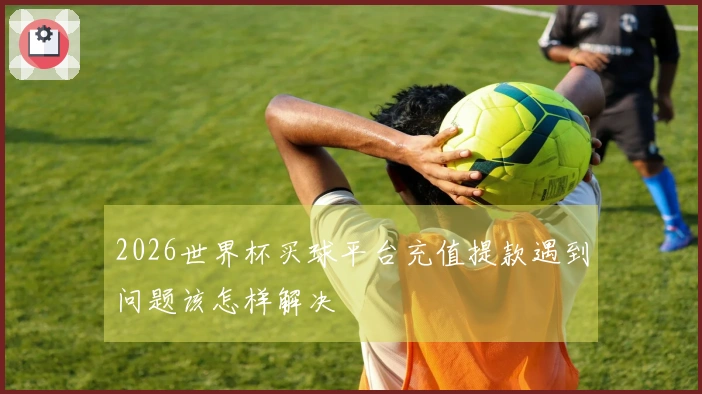 2026世界杯买球平台充值提款遇到问题该怎样解决