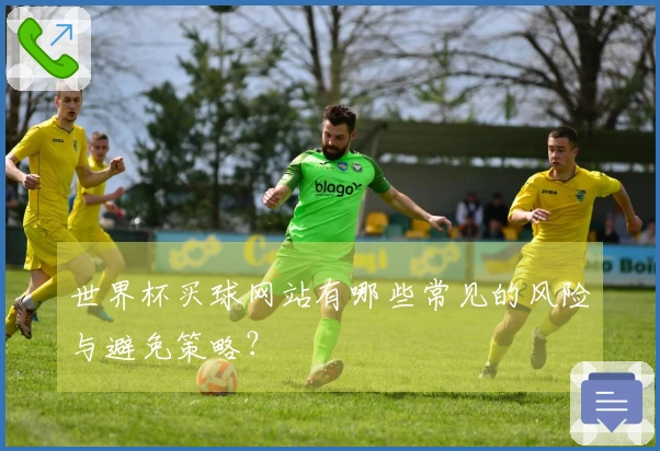 世界杯买球网站有哪些常见的风险与避免策略？